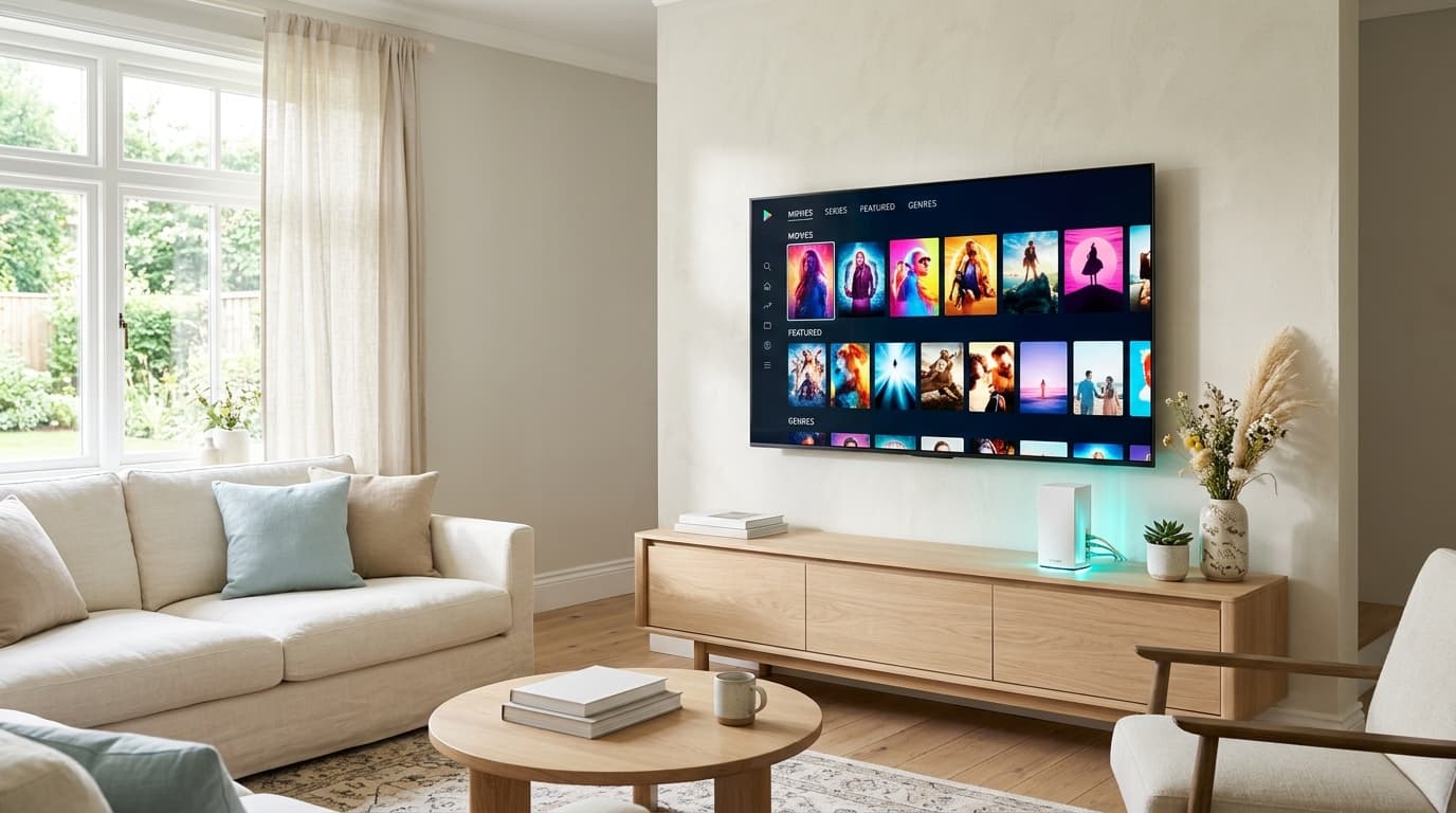 Débit minimum pour l'IPTV : combien de Mb/s par écran